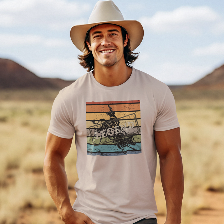 Men's Retro Rodeo Legend T-shirt