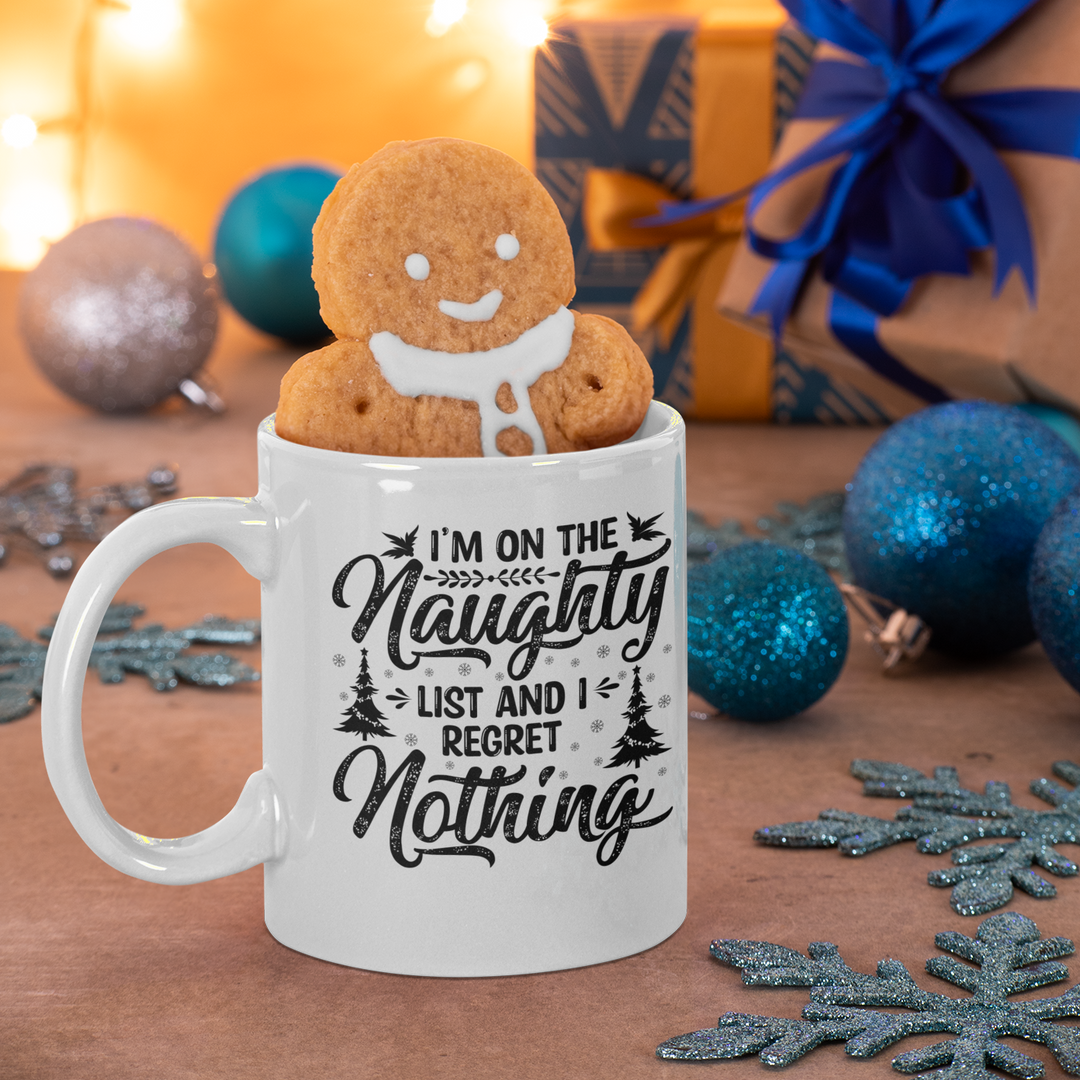 Naughty List Xmas Mugs - [farm_afternoons]