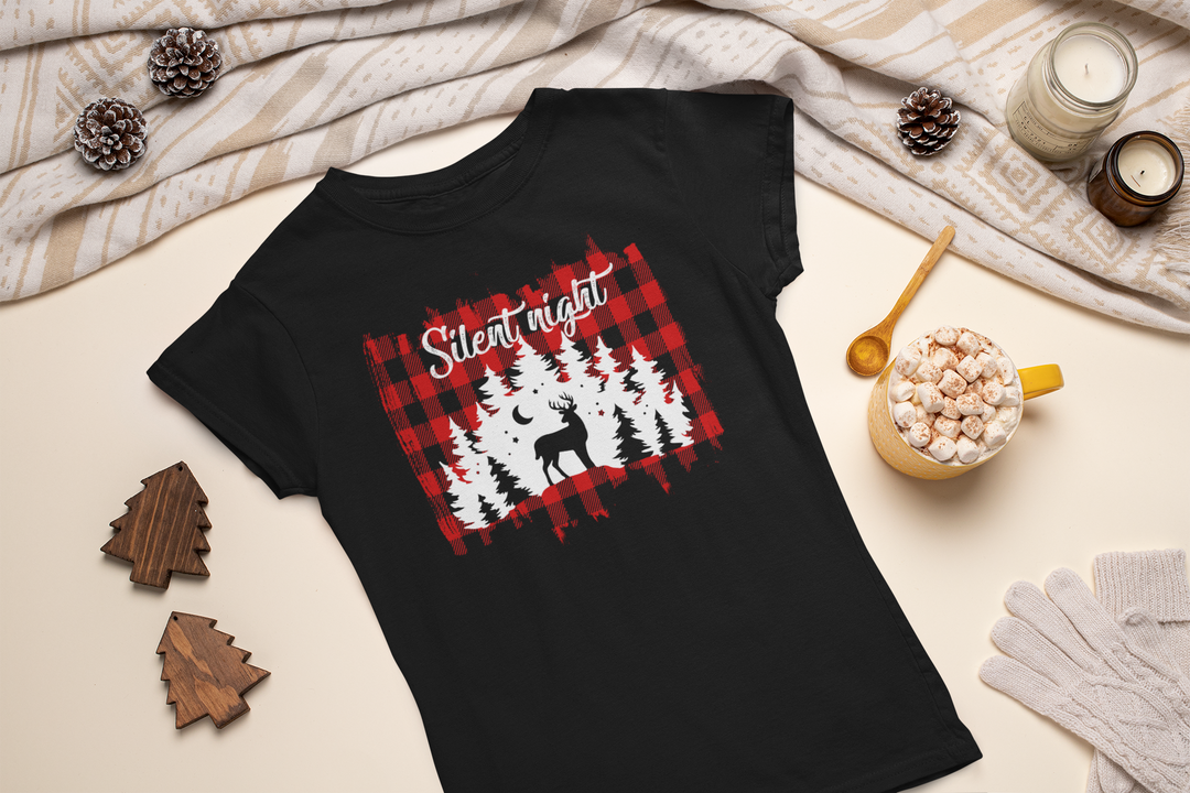 Women's Silent Night Tee - [farm_afternoons]