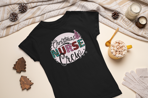 Christmas Nurse Crew Tee - [farm_afternoons]