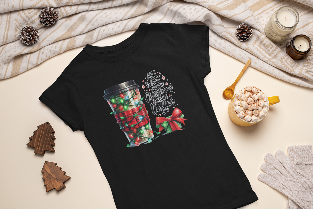 Women's Christmas Coffee Tee