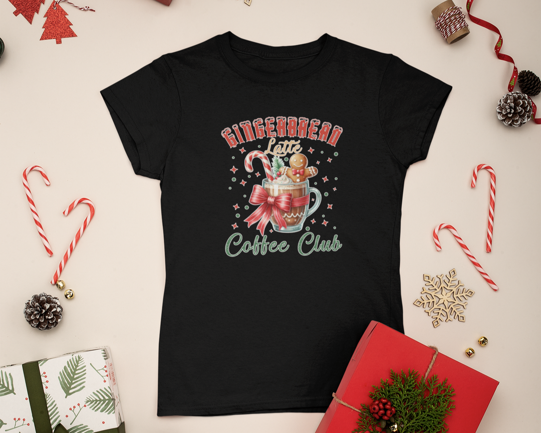 Gingerbread Coffee Club Tee