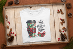 Women's Christmas Coffee Tee - [farm_afternoons]
