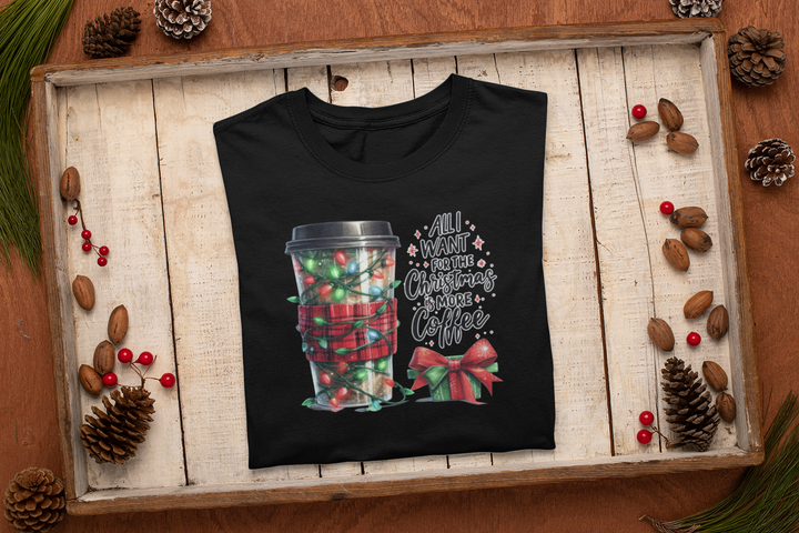 Women's Christmas Coffee Tee