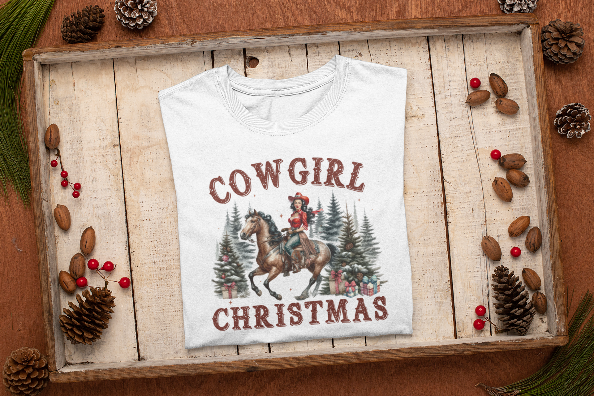Vintage Cowgirl Christmas - [farm_afternoons]