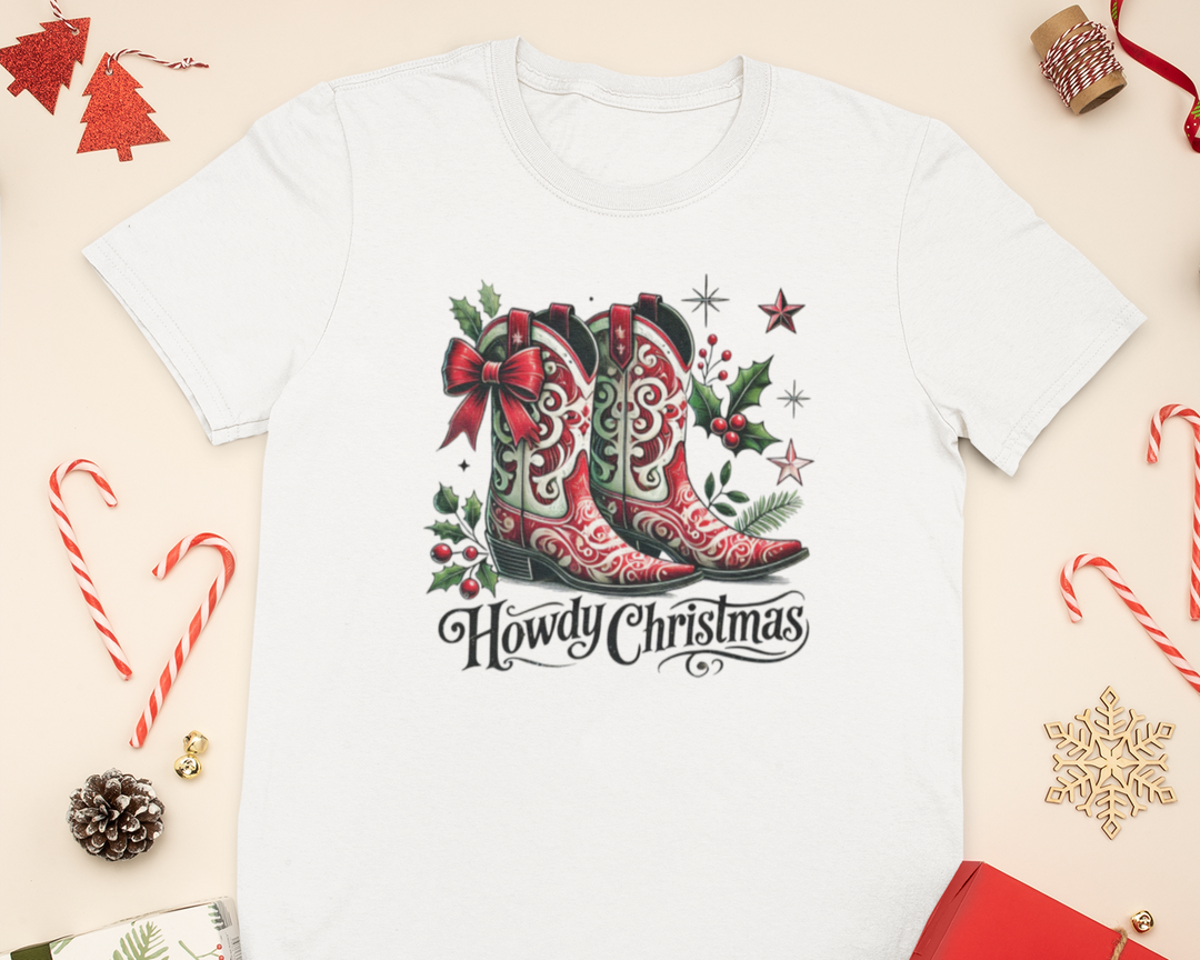 Womens Howdy Christmas