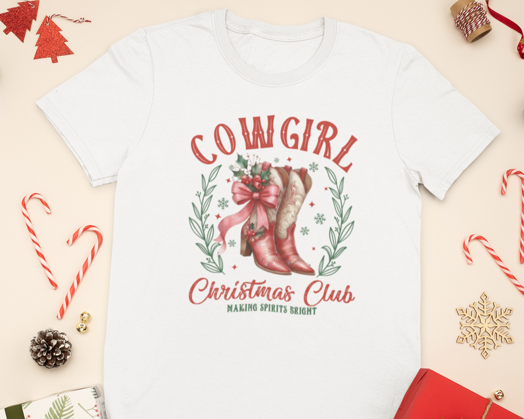 Cowgirl Christmas Club Tee