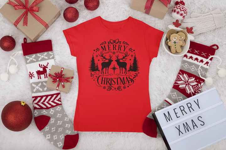 Classic Merry Christmas Tee - [farm_afternoons]