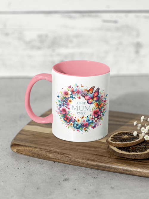 Butterfly Mum Mugs - [farm_afternoons]