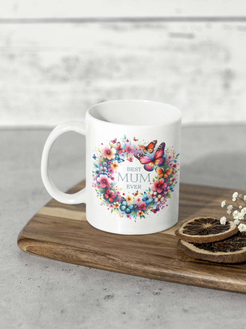 Butterfly Mum Mugs - [farm_afternoons]