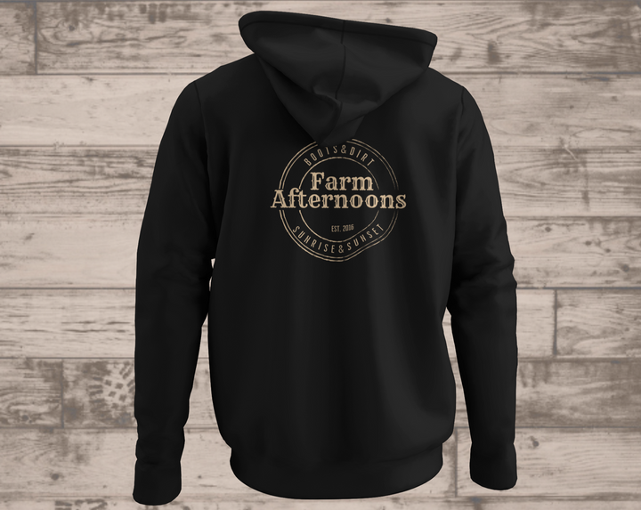 Men's 8 Seconds Hoodie - [farm_afternoons]