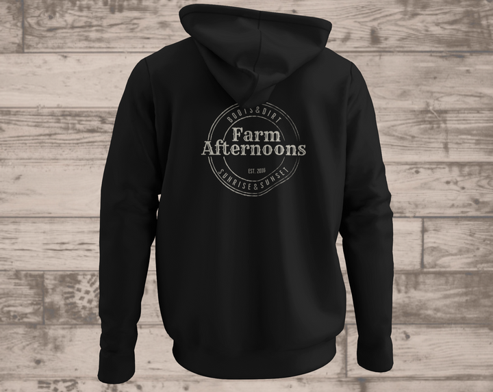 Men's Western Hoodie - [farm_afternoons]