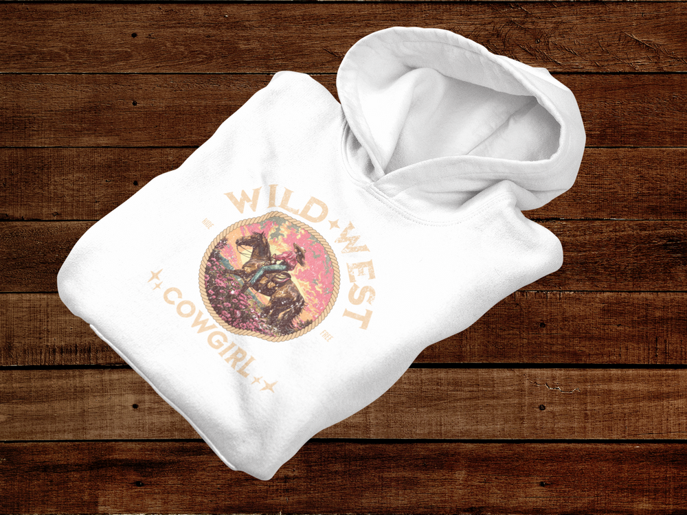 Wild West Cowgirl Hoodie - [farm_afternoons]