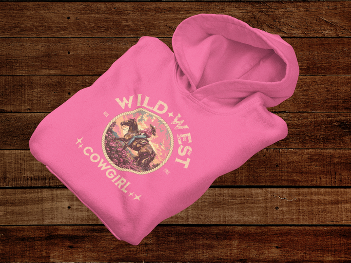 Wild West Cowgirl Hoodie - [farm_afternoons]
