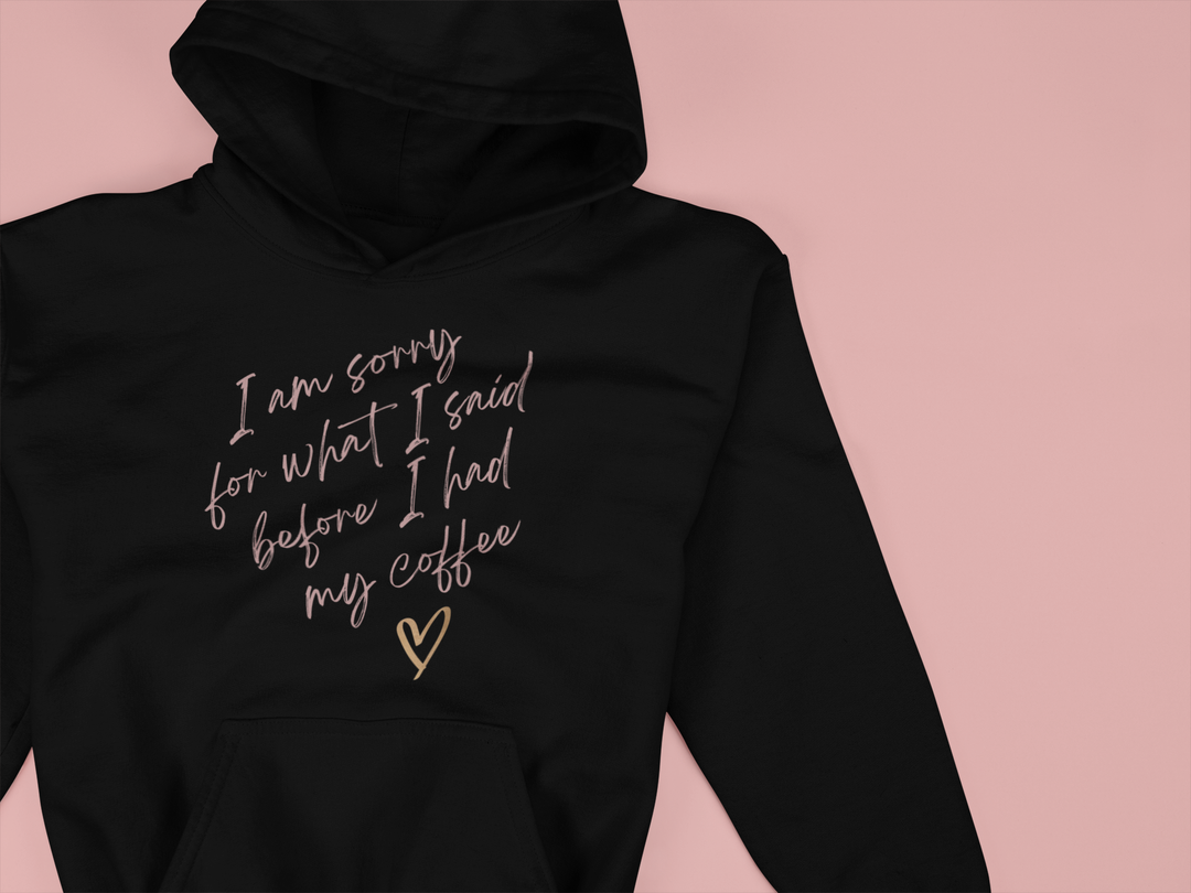 Women's Pink I'm Sorry Hoodie