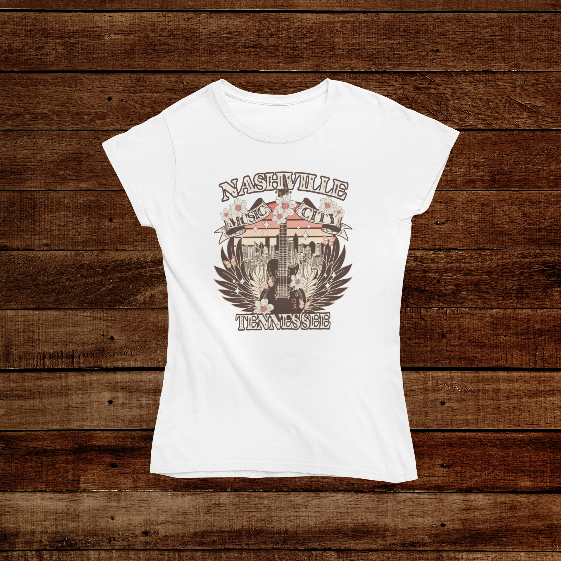 Womens Nashville T-Shirt - [farm_afternoons]
