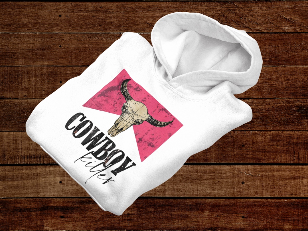 Women's Cowboy Killer Hoodie - [farm_afternoons]