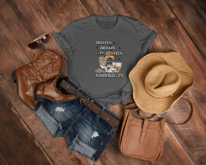 Women's Boots And Besties TShirt - [farm_afternoons]