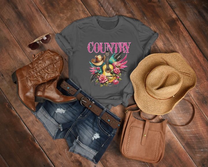 Womens Country Music TShirt