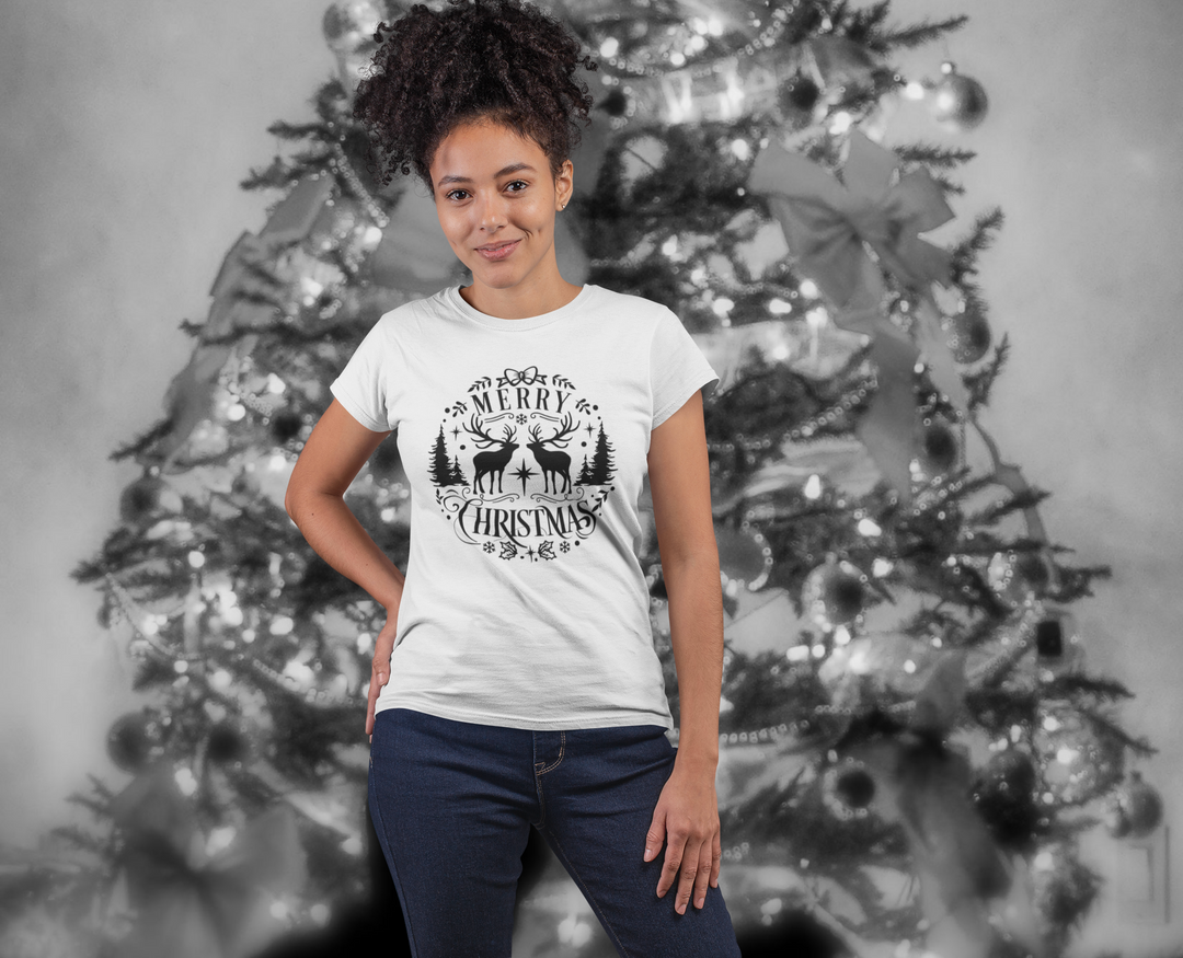 Classic Merry Christmas Tee - [farm_afternoons]