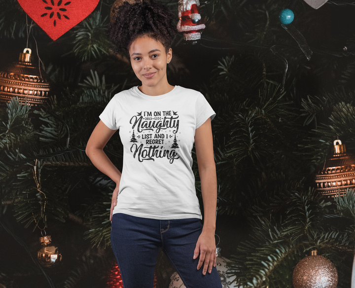 Women's Naughty List Tee - [farm_afternoons]