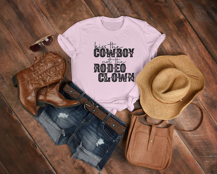 Women's Kiss The Cowboy T-Shirt