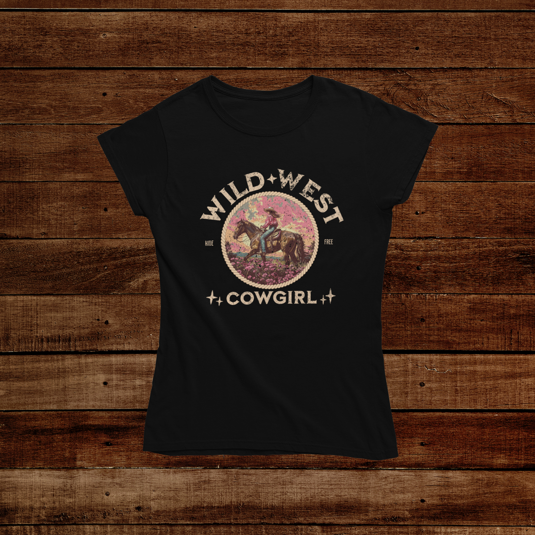 Wild West Cowgirl TShirt - [farm_afternoons]