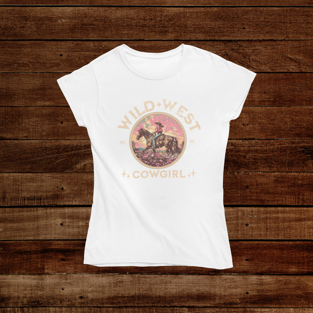 Wild West Cowgirl TShirt - [farm_afternoons]