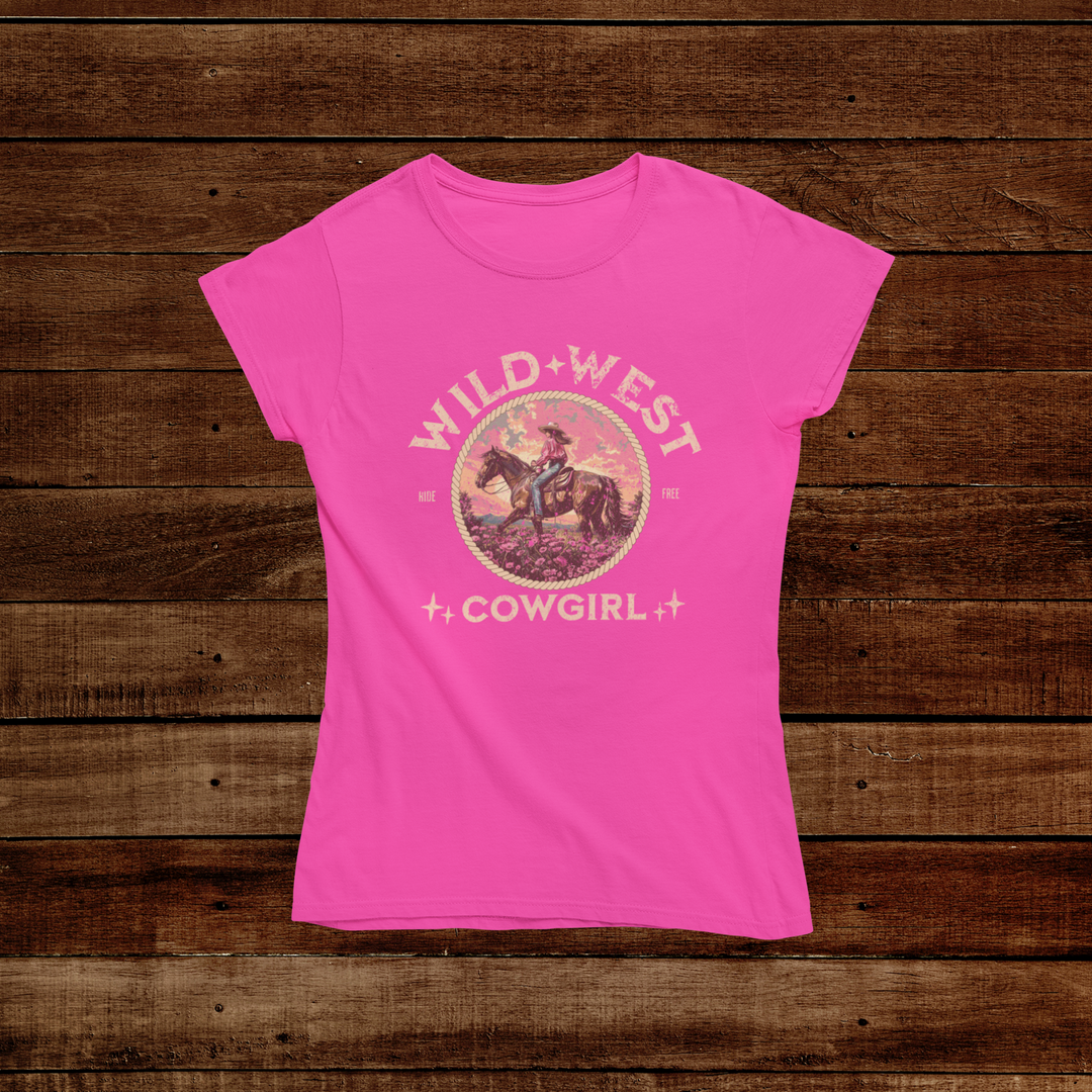 Wild West Cowgirl TShirt - [farm_afternoons]