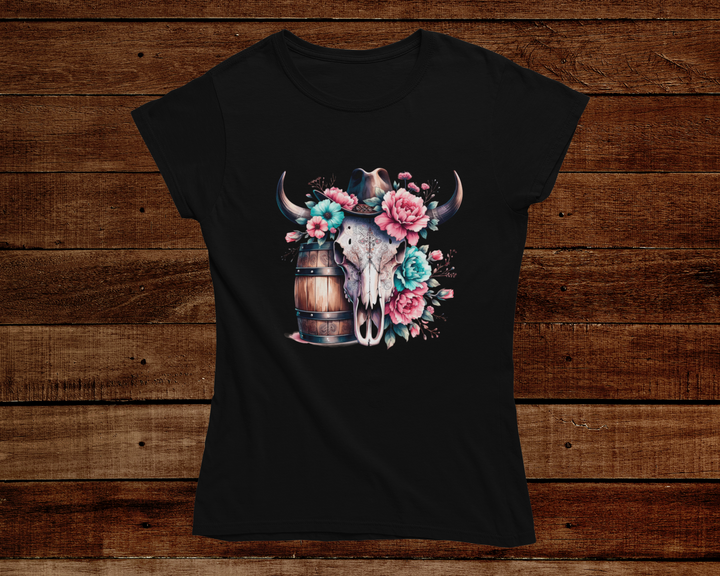 Women's Barrels & Bulls Tee - [farm_afternoons]