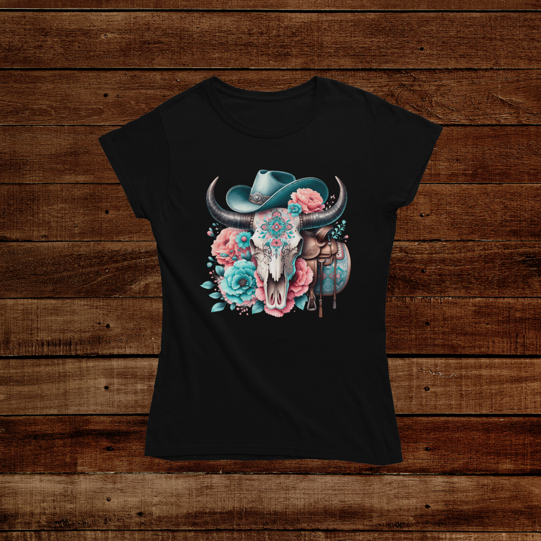 Womens Bull Skulls & Saddles - [farm_afternoons]
