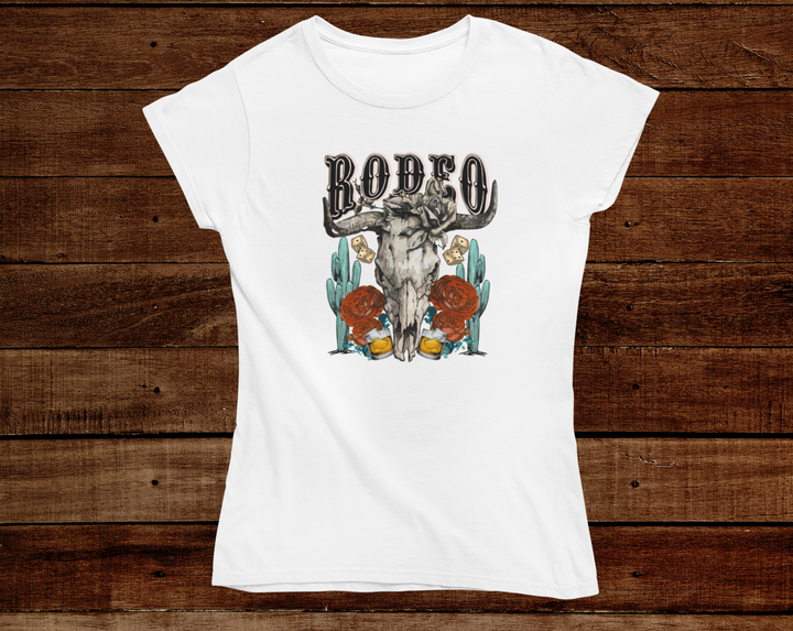 Women's Wild West Rodeo Tee - [farm_afternoons]