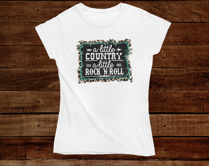 Women's A Little Country Tee - [farm_afternoons]