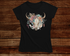 Women's Pastel BoHo Skull - [farm_afternoons]