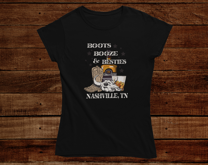 Women's Boots And Besties TShirt - [farm_afternoons]