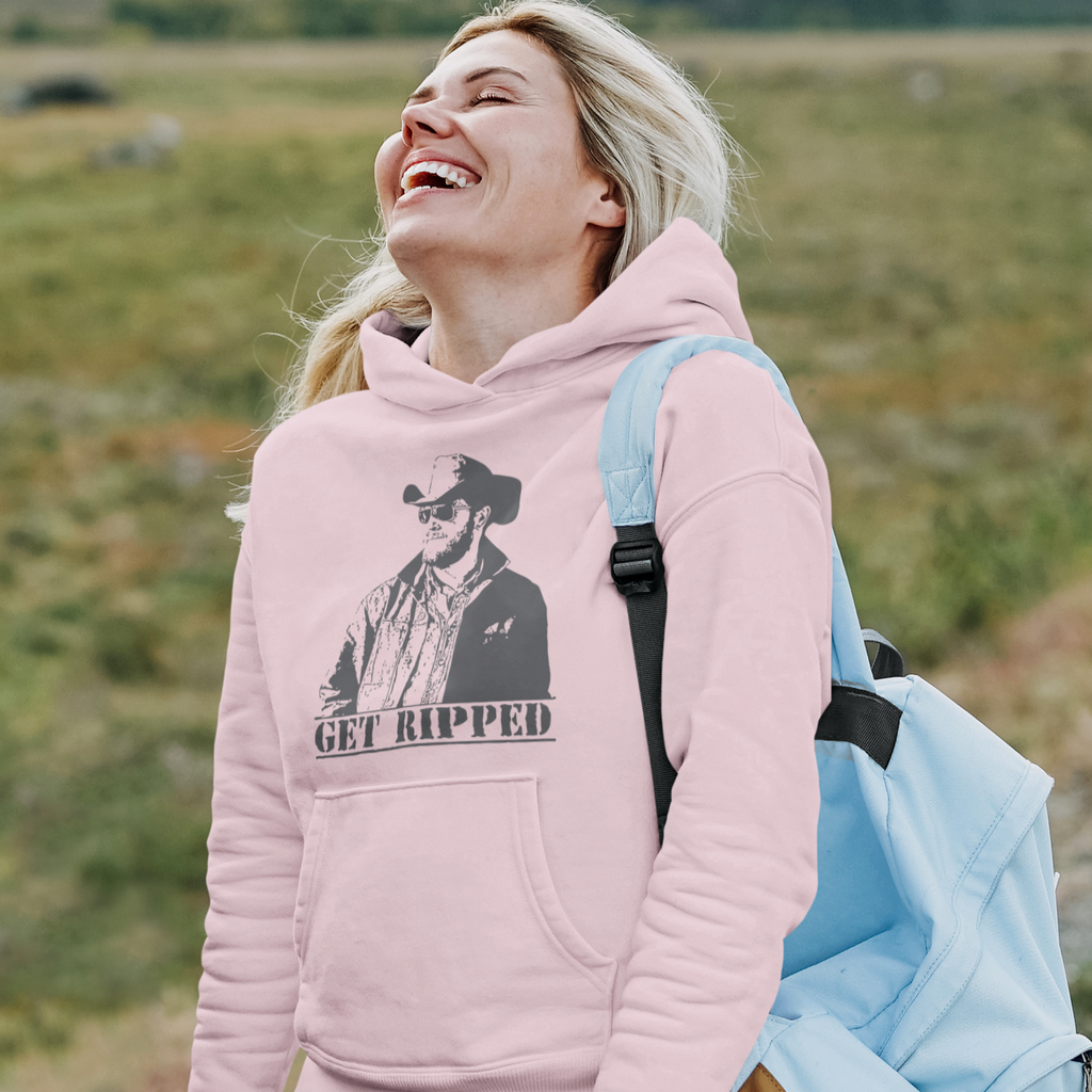 Women's Get Ripped Hoodie - [farm_afternoons]