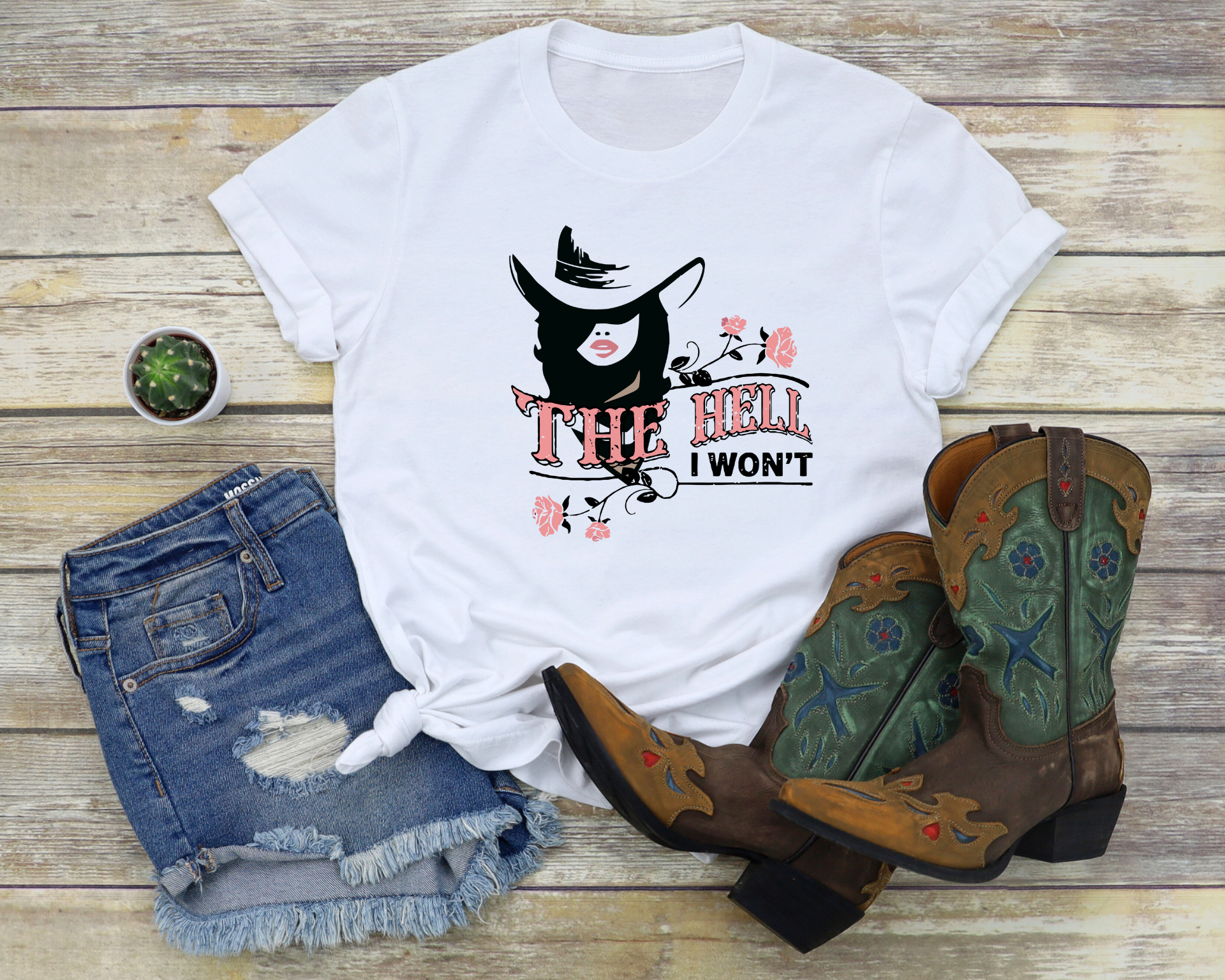 Women's The Hell I Won't - [farm_afternoons]