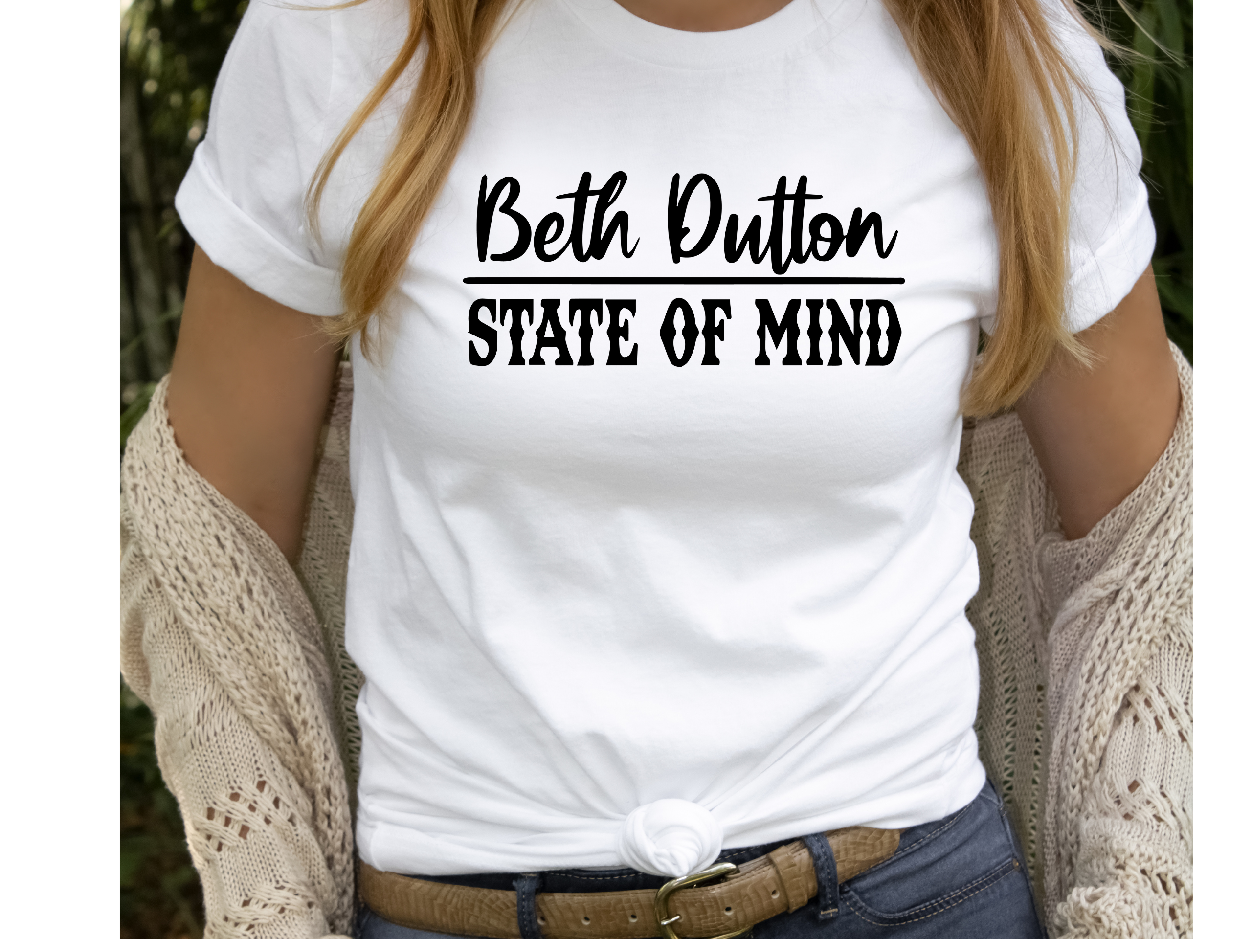 Women's Beth Dutton State Of Mind T-Shirt - [farm_afternoons]