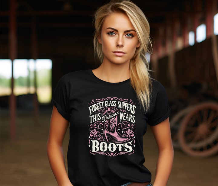 Women's Glass Slippers T-Shirt - [farm_afternoons]