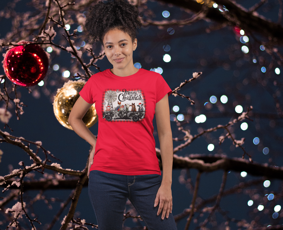 Women's Merry Christmas T-shirt