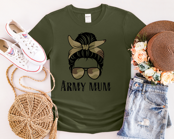 Women's Army Mum T-shirt