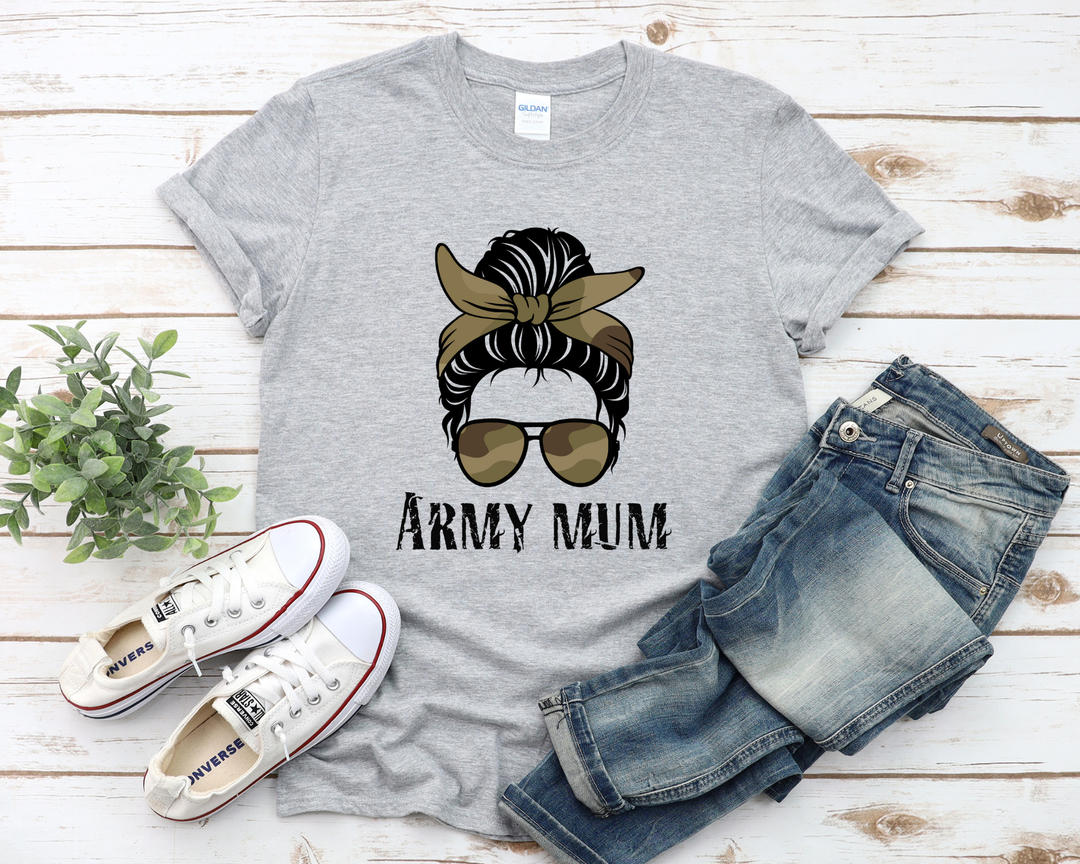 Women's Army Mum T-shirt