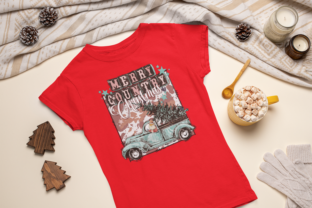 Merry Country Christmas T-shirt