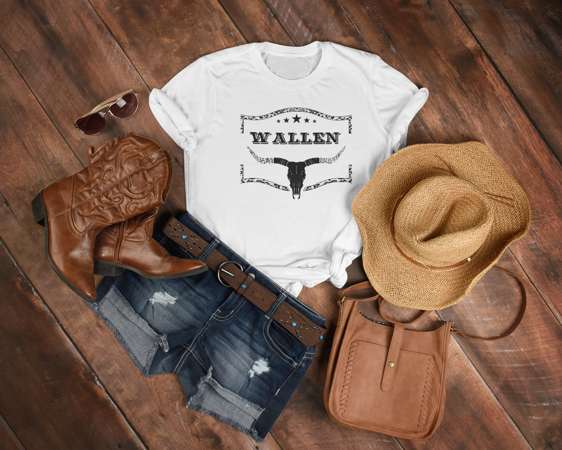 Women's Wallen T-shirt - [farm_afternoons]