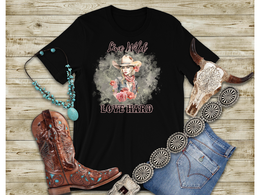 Women's Live Wild T-Shirt - [farm_afternoons]