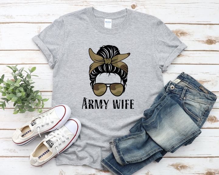 Women's Army Wife T-shirt - [farm_afternoons]