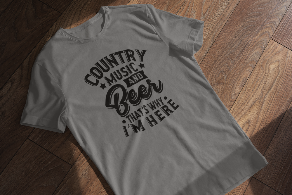 Men's Country Music T-shirt - [farm_afternoons]