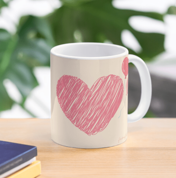 Vintage Be Mine Mug - [farm_afternoons]