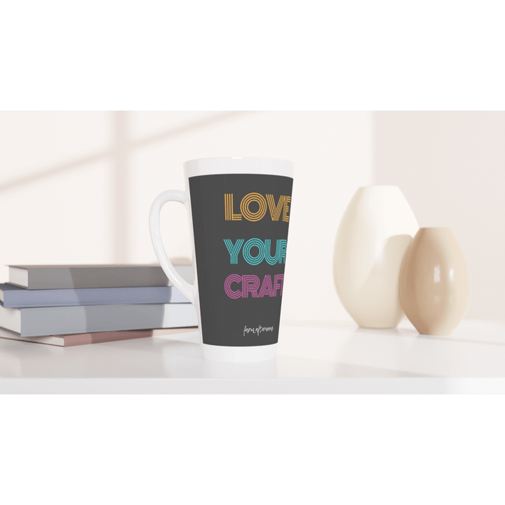 Love Your Craft Latte 17oz Ceramic Mug - [farm_afternoons]