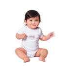 Pink Strong & Beautiful - Baby Short Sleeve Onesies - [farm_afternoons]